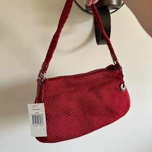 The Sak Woven Red Handbag